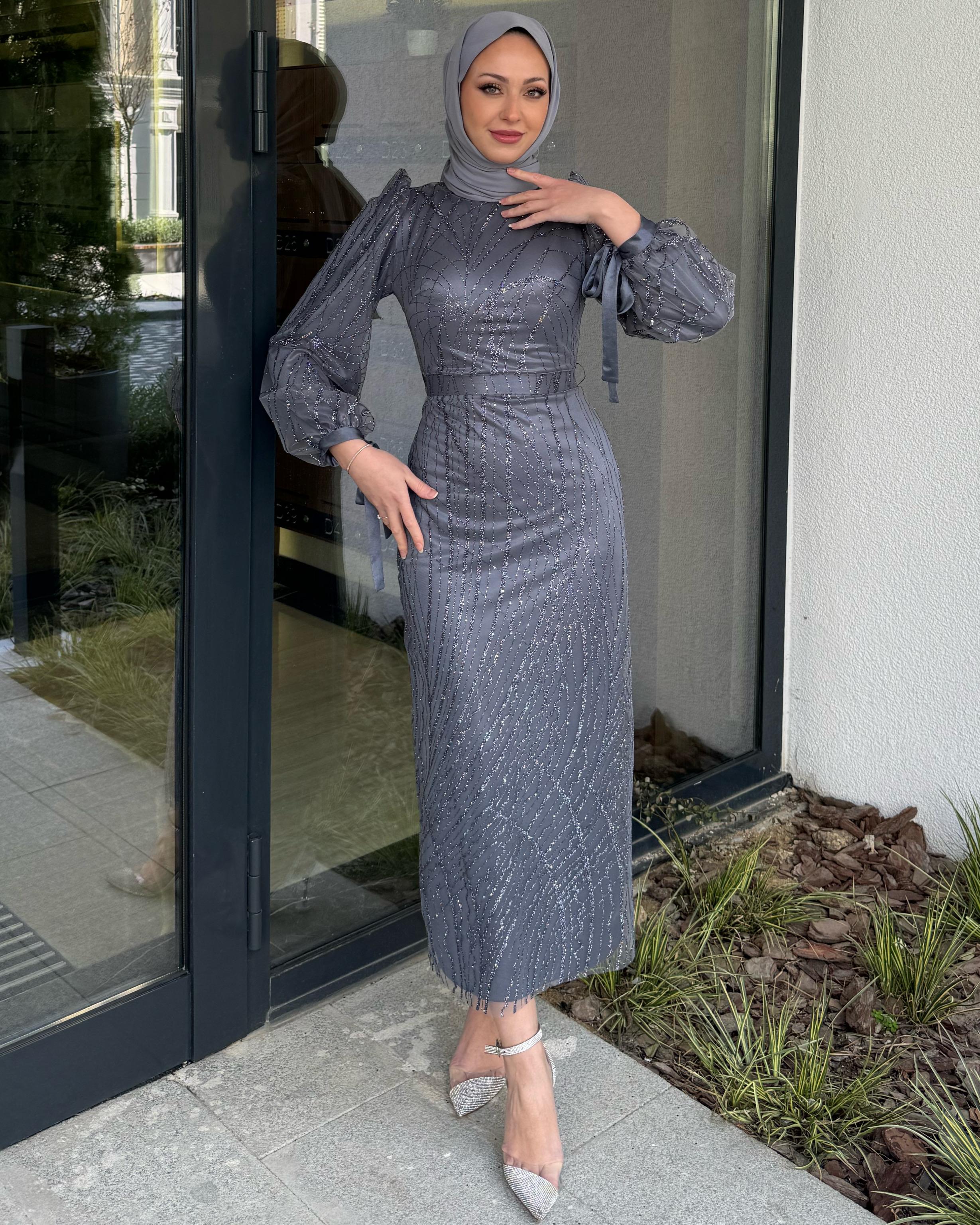 Gri Vizyon Abiye Gri