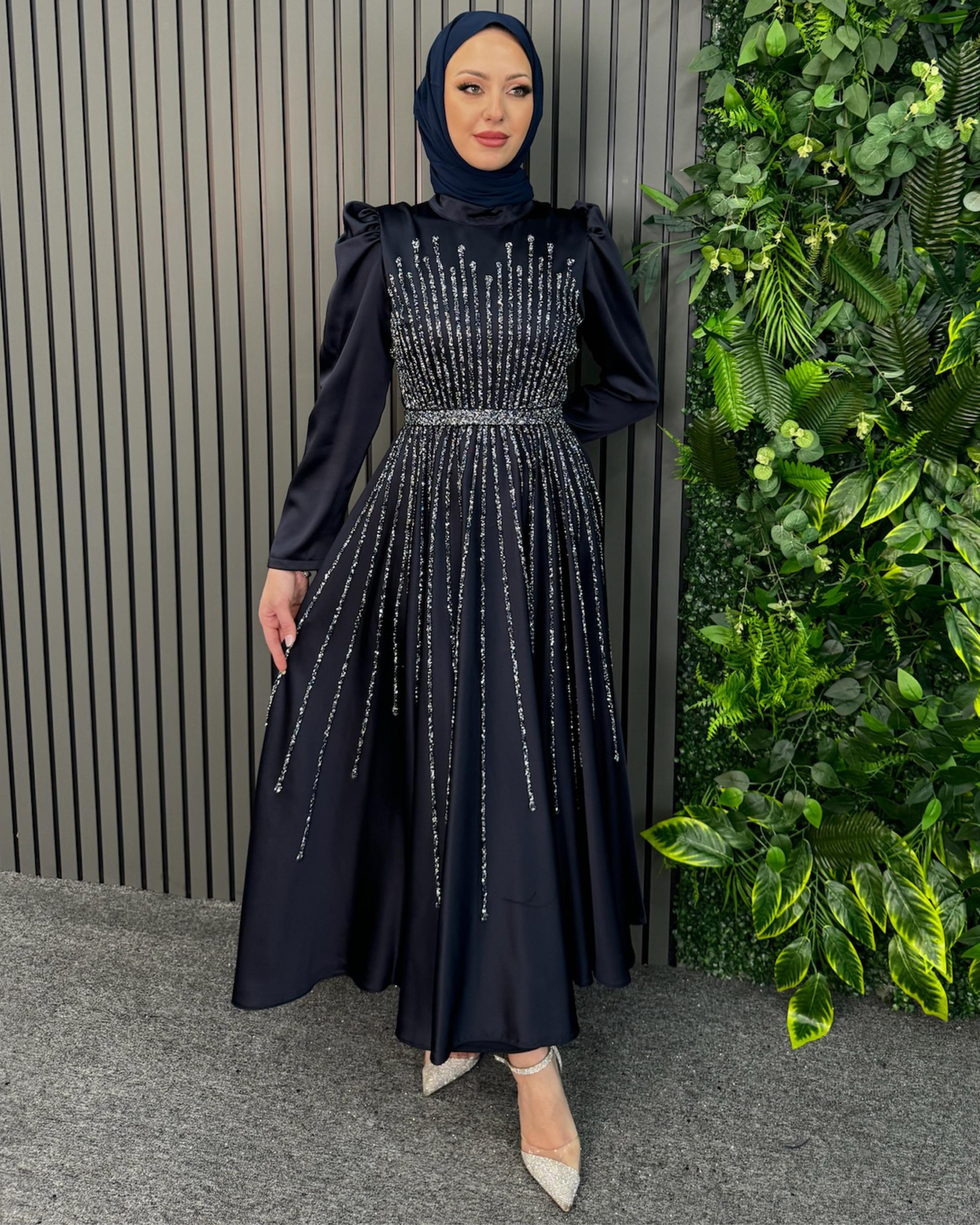 Lacivert Rana Abiye Lacivert