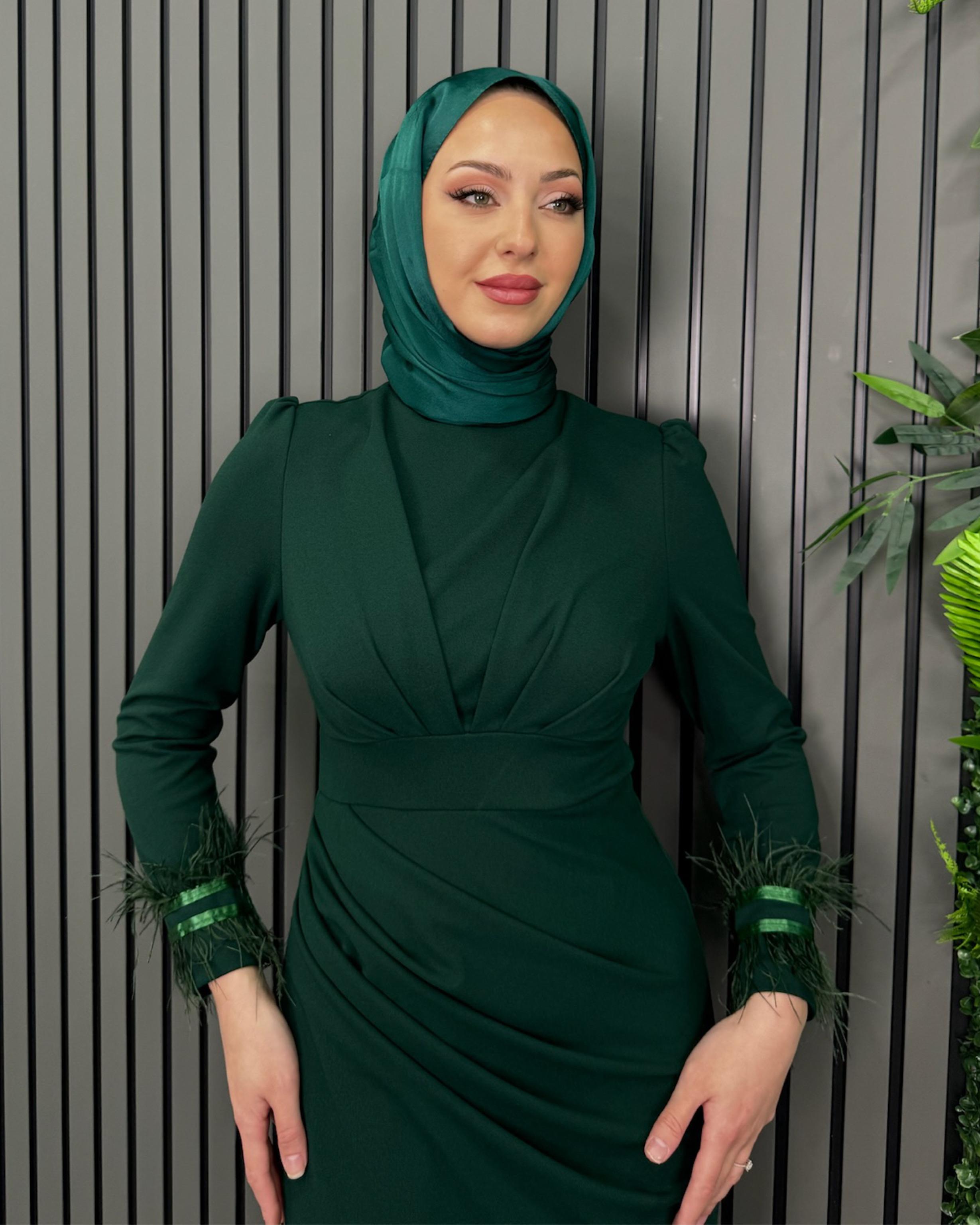 Zümrüt Lal Abiye Zümrüt