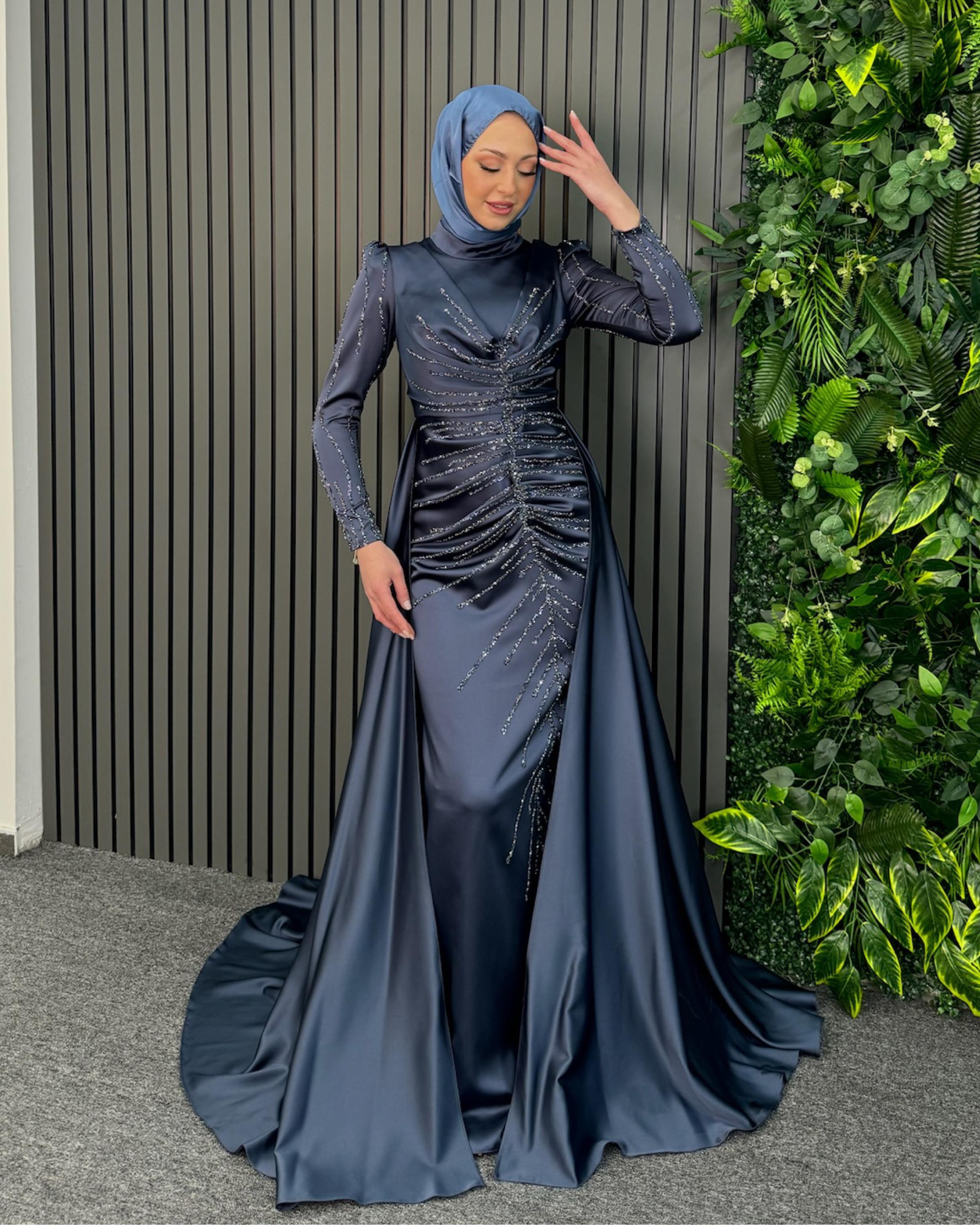 İndigo Beril Abiye  İndigo - Resim 2