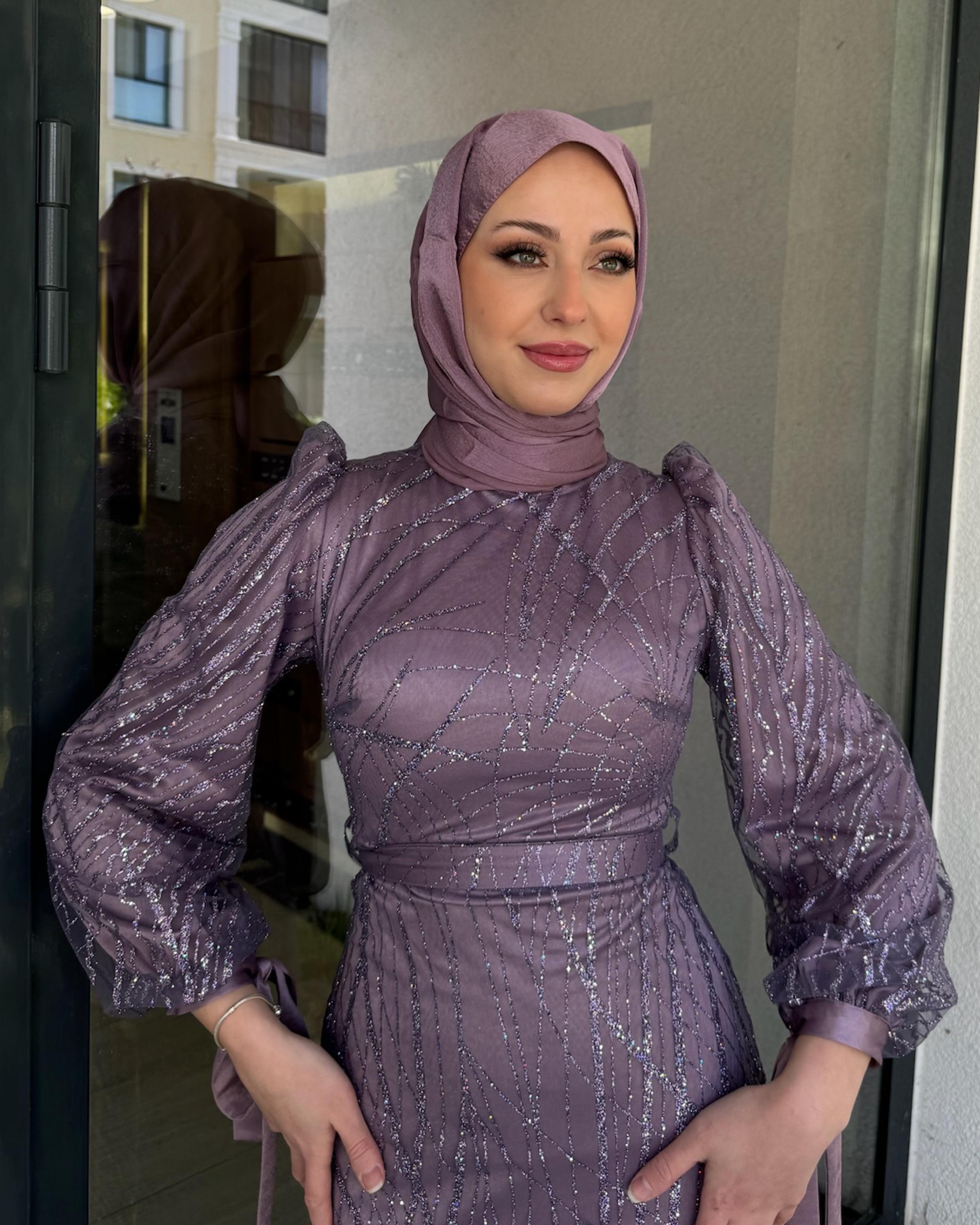 Lila Vizyon Abiye Lila