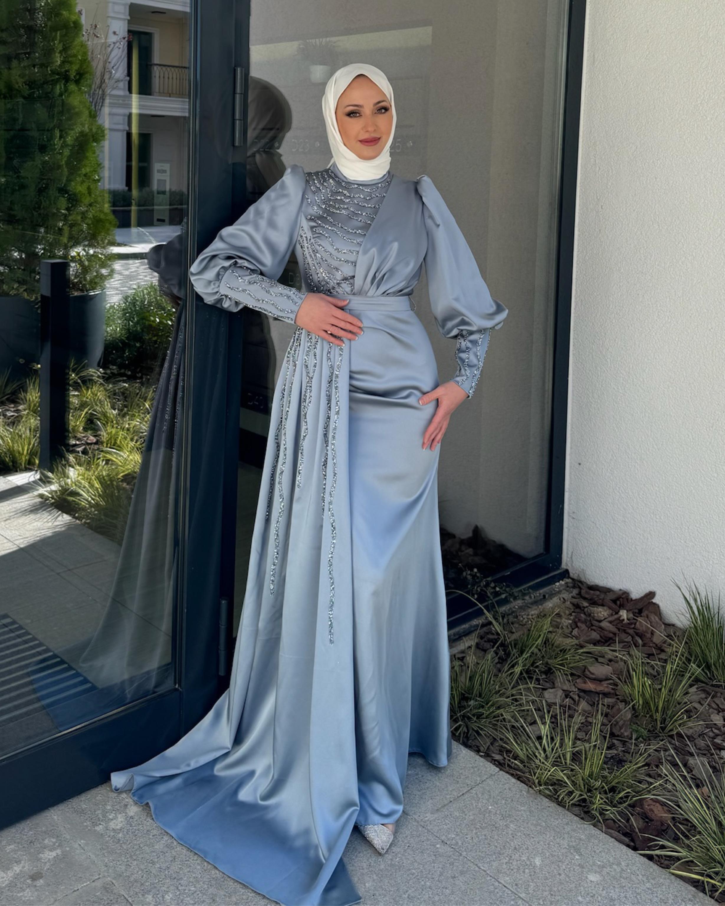 Gri Balo Abiye Gri - Resim 2