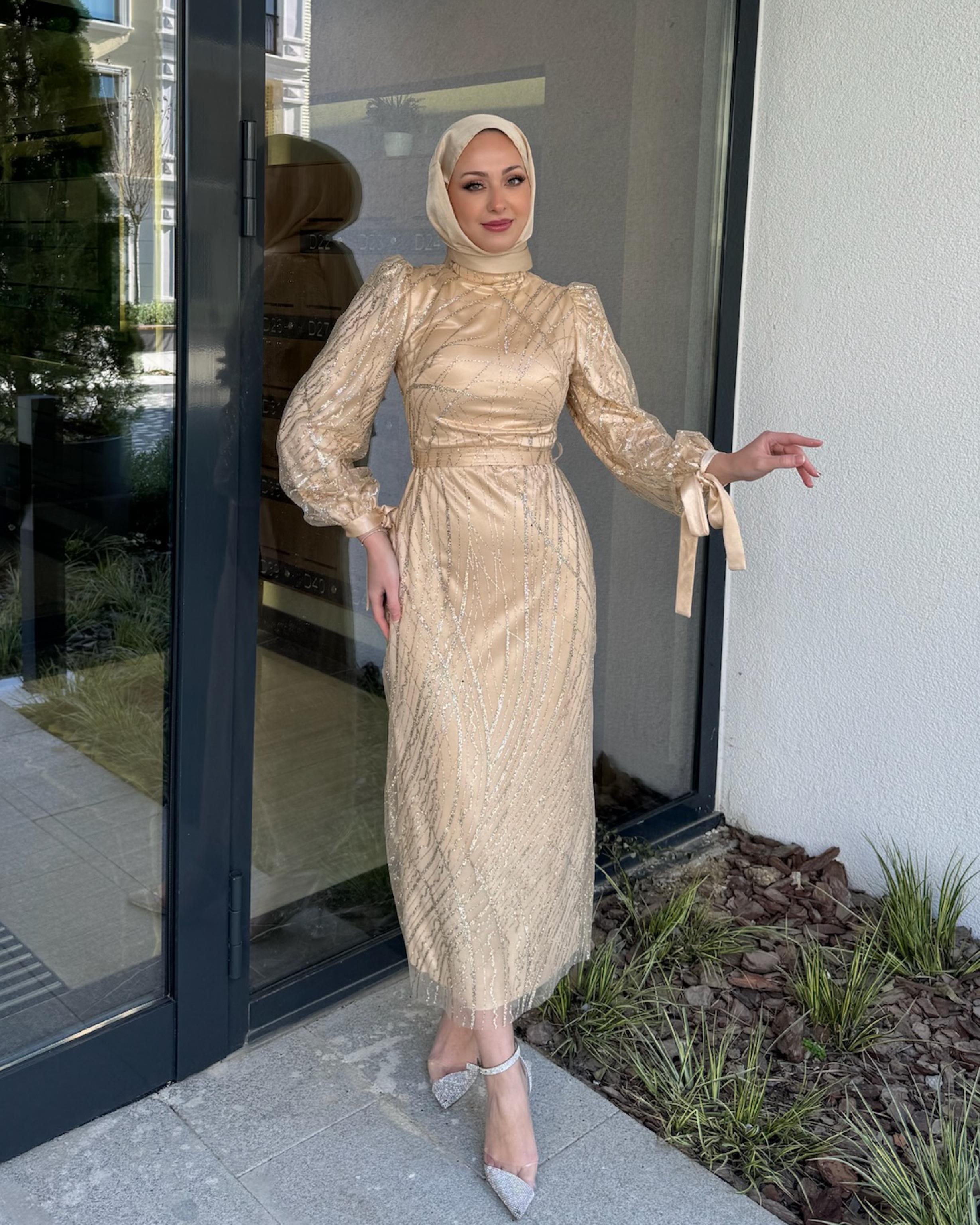 Açık Gold Vizyon Abiye Açık Gold - Resim 2