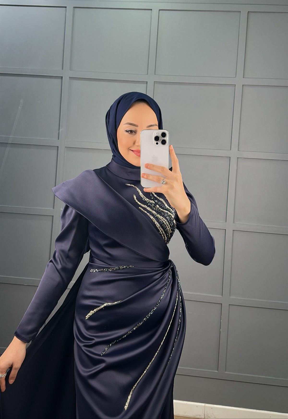 Lacivert Lacivert Alisa Abiye