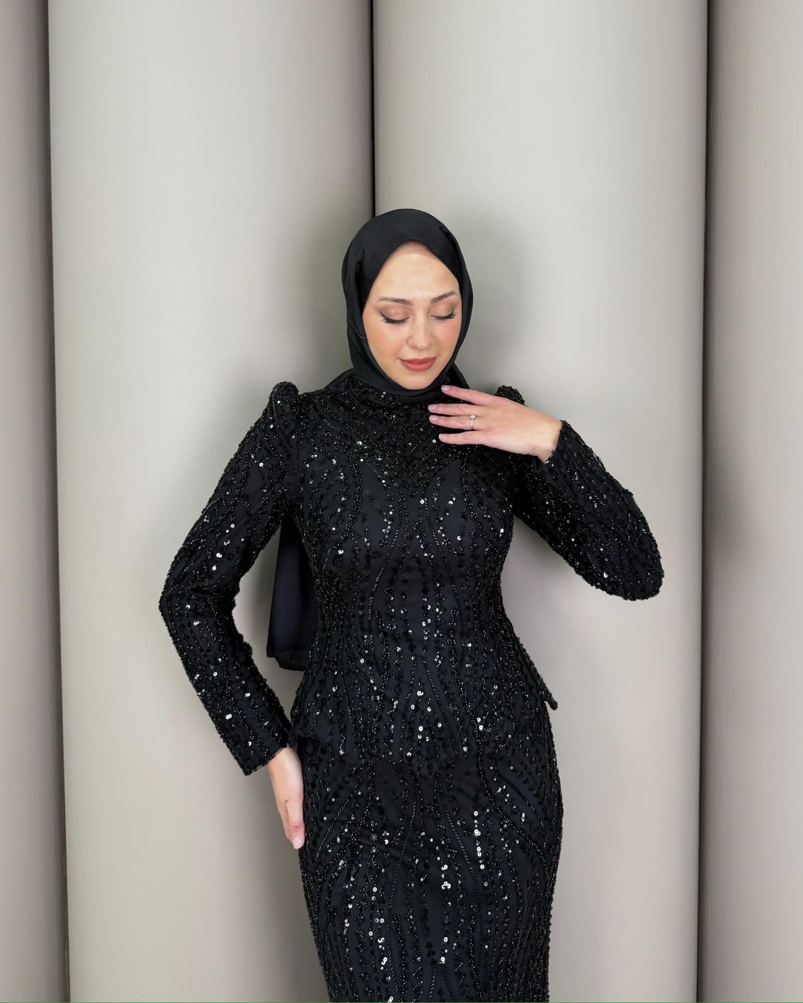 Siyah Lamiya Takım - Resim 2