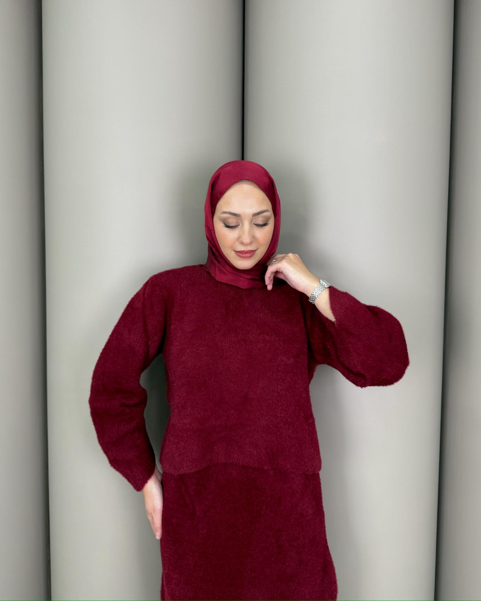 Bordo Zara Takım - Resim 2