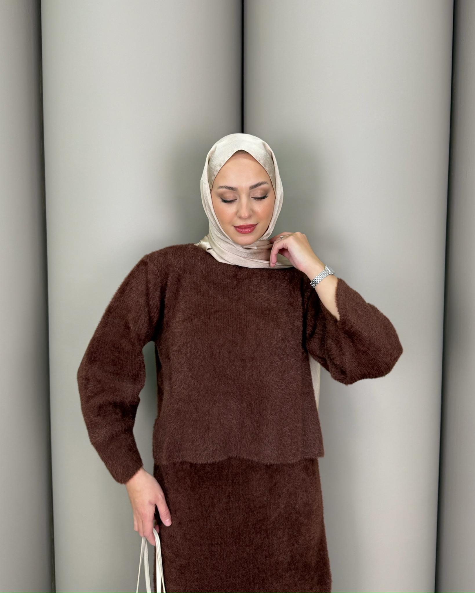 Kahverengi Zara Takım - Resim 2