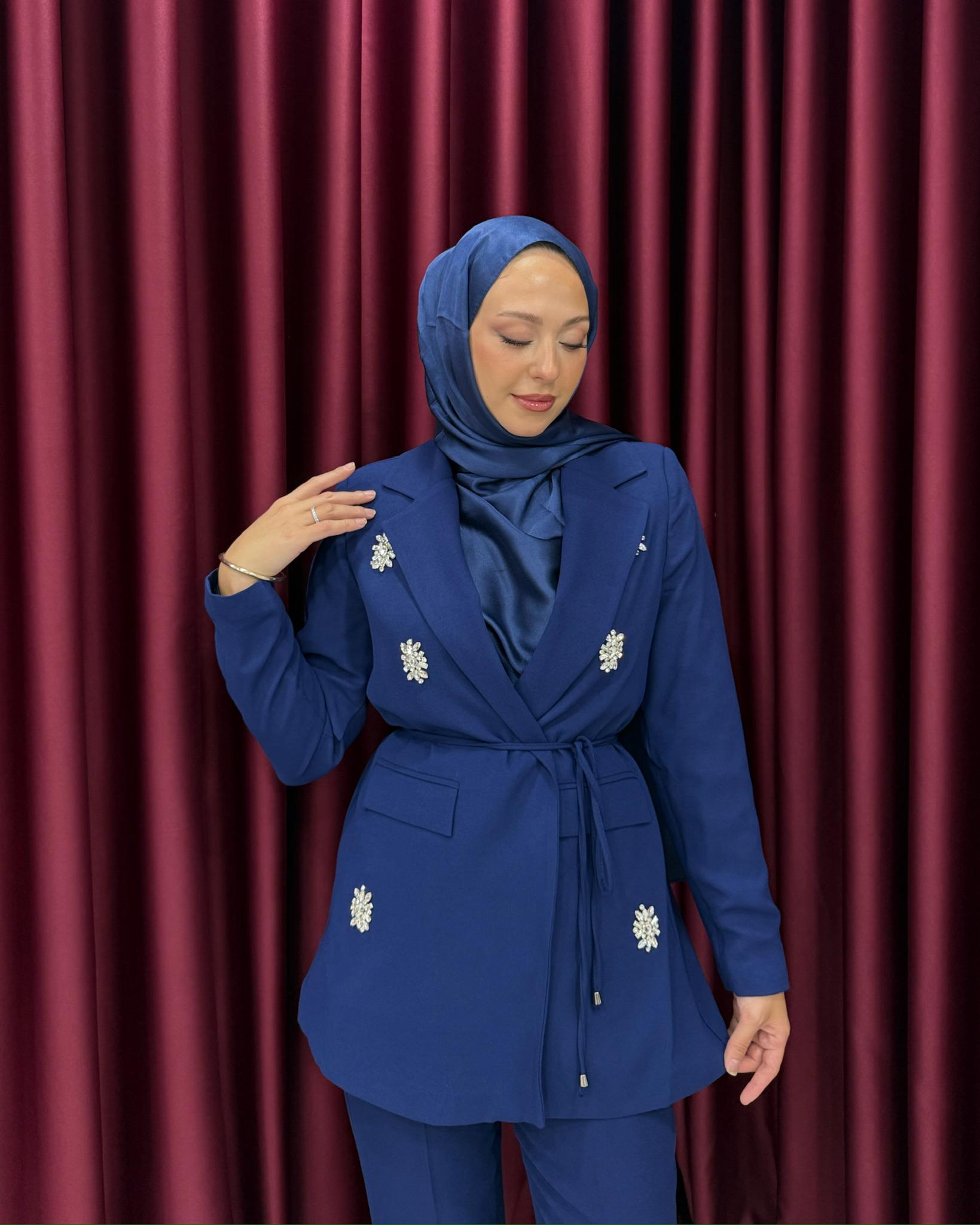 Lacivert Funda Takım - Resim 2