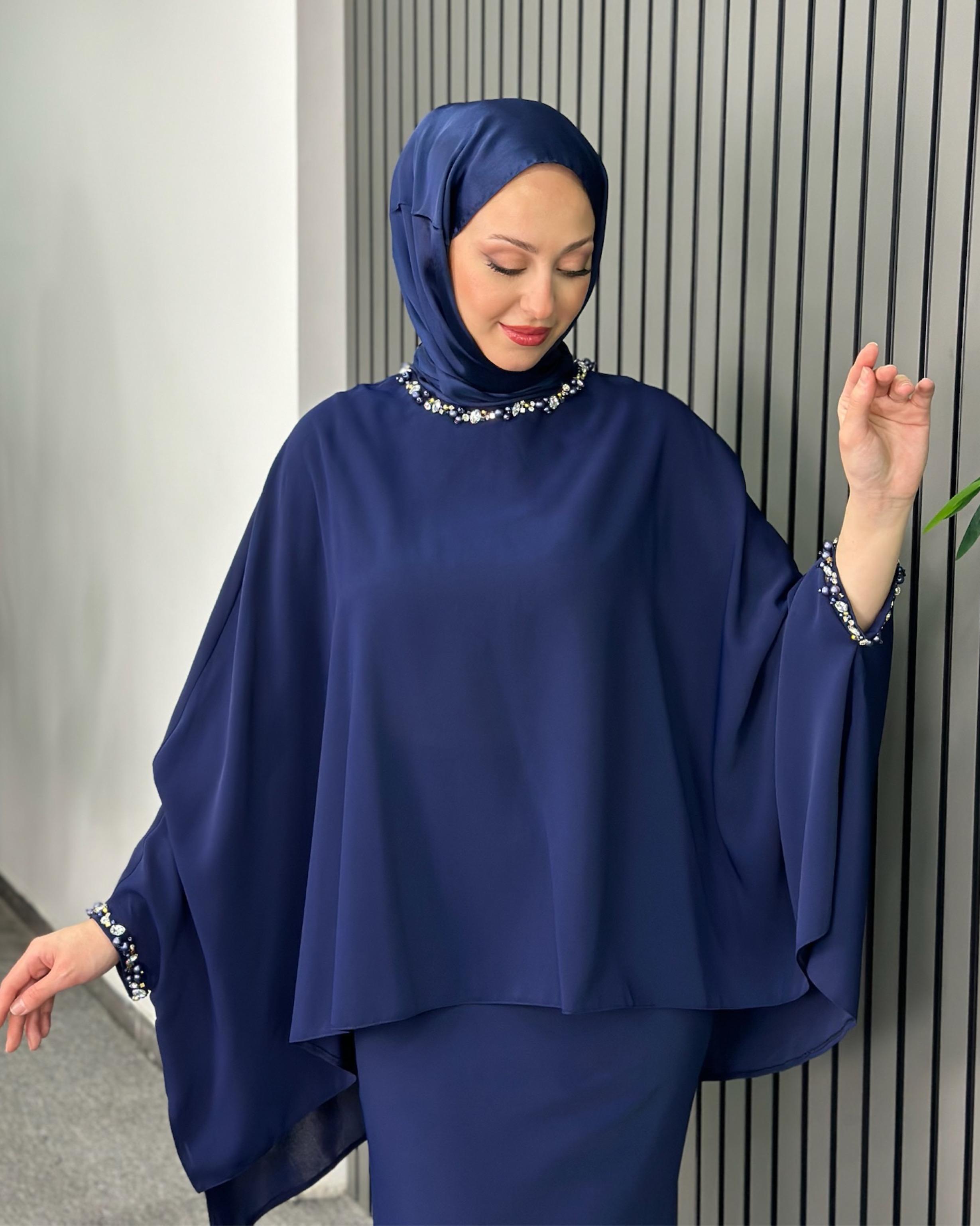 Lacivert Pelin Takım Lacivert