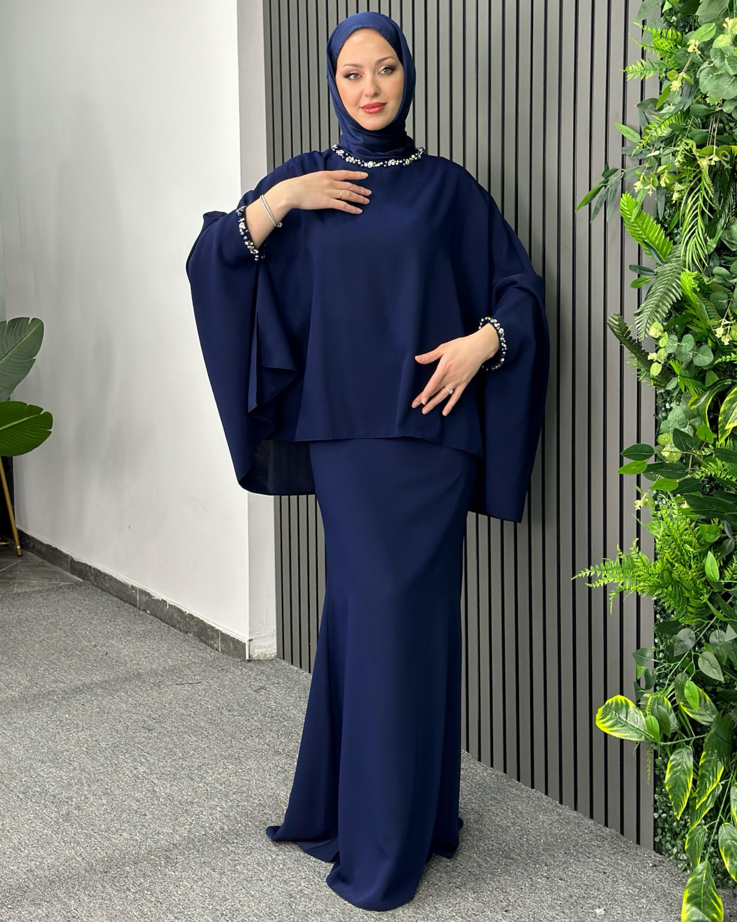 Lacivert Pelin Takım Lacivert - Resim 2